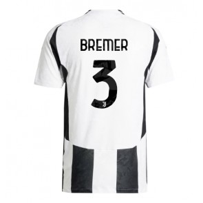 Juventus Gleison Bremer #3 Hemmatröja 2024-25 Kortärmad